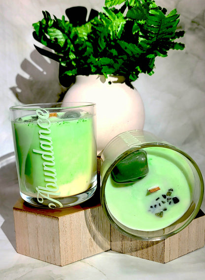 Crystal coconut Soy Candles