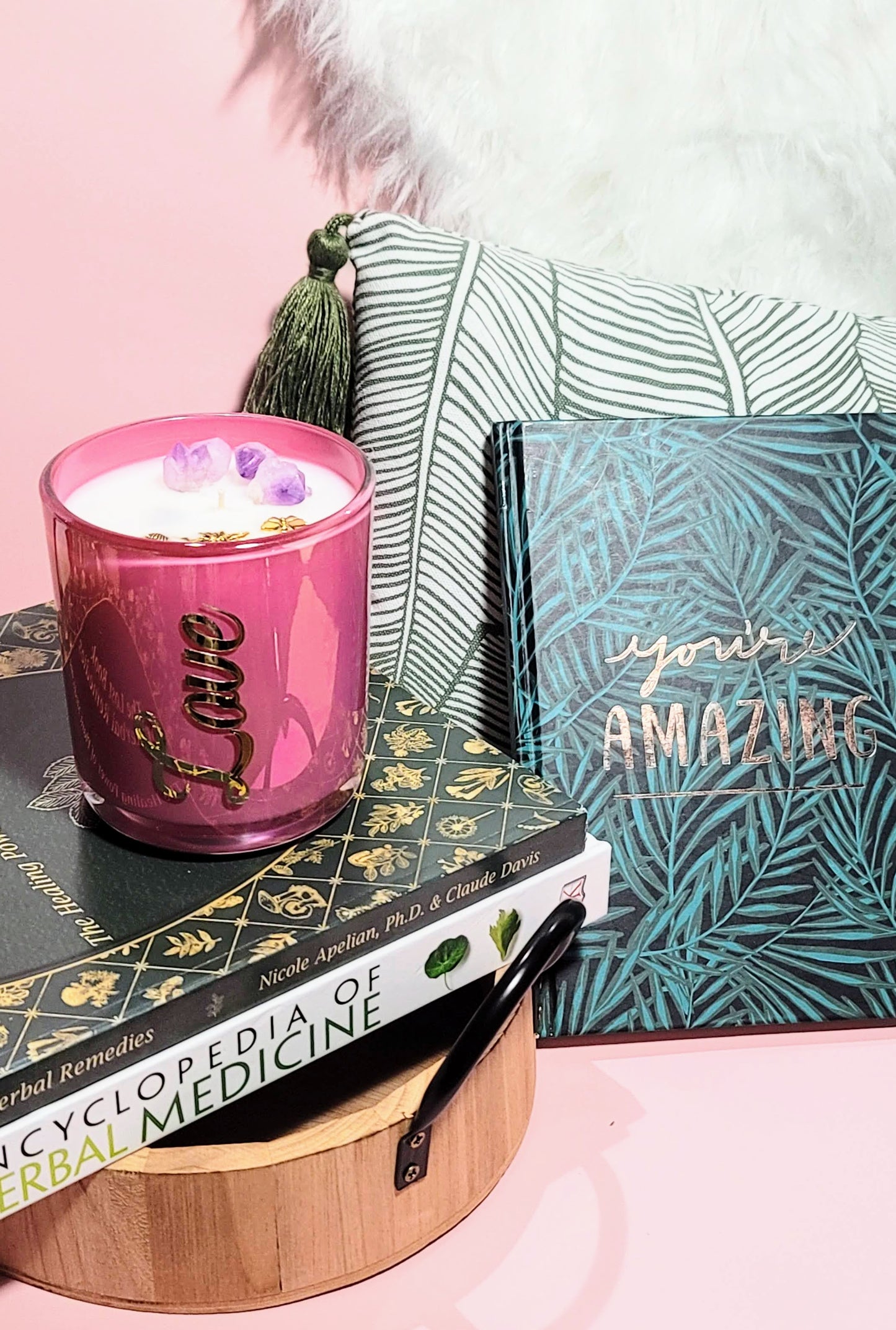 Crystal coconut Soy Candles