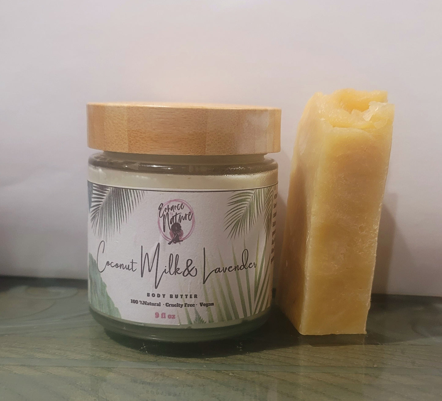 9 oz Body Butter Small Soap Add Soap scent Lemongrass, seamoss and aloe, cucmber and avocado, Tumeric oatmeal