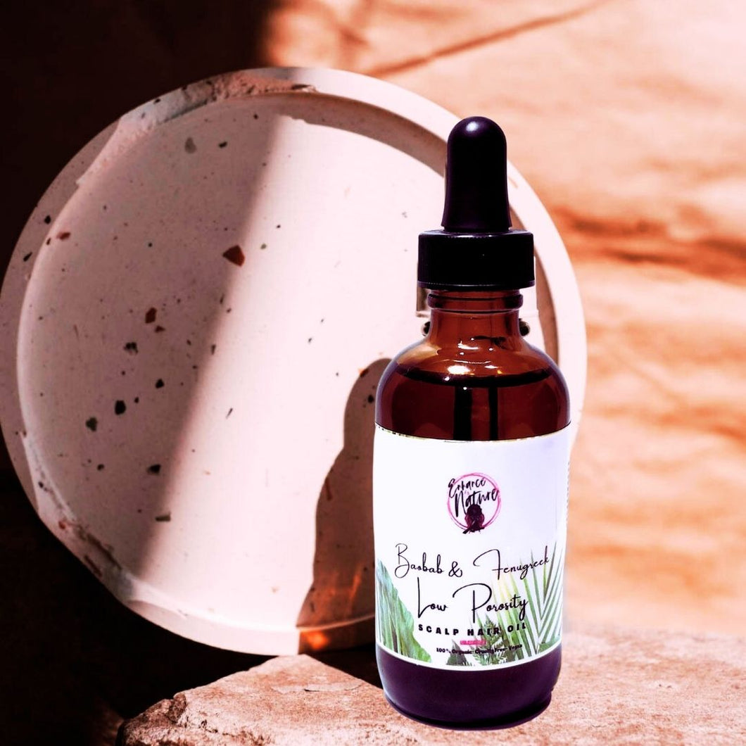 Baobab &  Fenugreek Scalp Oil ( For Low Porosity Hair)