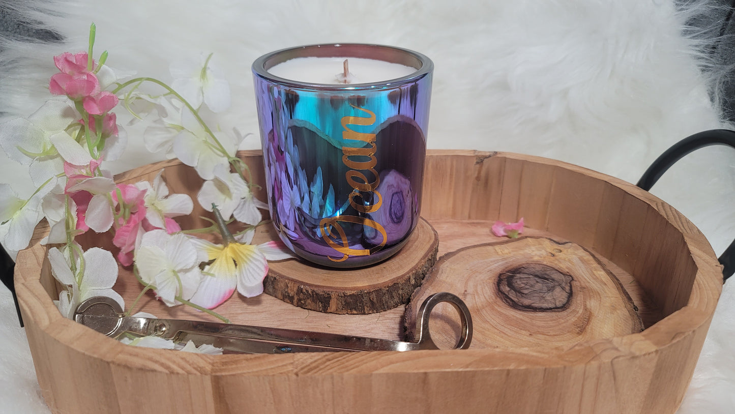 Crystal coconut Soy Candles