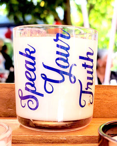 Crystal coconut Soy Candles